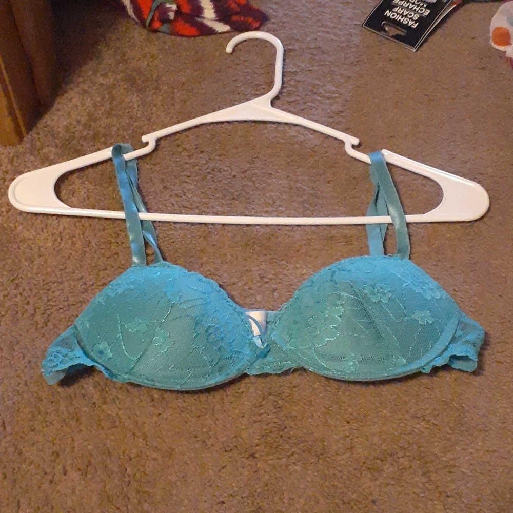 Blue bra